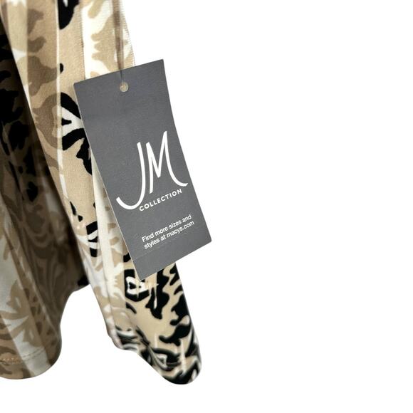 JM Collection Tunic Style Top Size XL - Picture 3 of 6